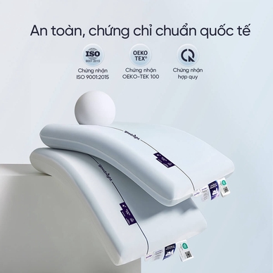 Gối ngủ sâu Memory foam 40D Goodnight Astro lõi kép - Ảnh 8