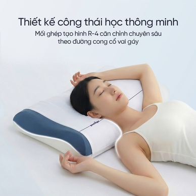 Gối ngủ sâu Memory foam 40D Goodnight Astro lõi kép - Ảnh 5