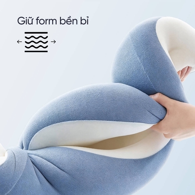 Gối ngủ sâu Memory foam 40D Goodnight Astro lõi kép - Ảnh 3