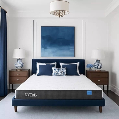 Nệm foam iComfy Coolax Plus nâng cấp làm mát dày 20cm (BST Ngủ Mát) - Thumbnail