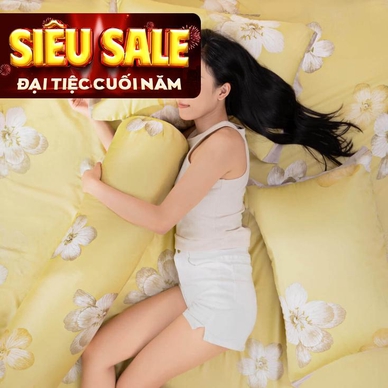Bộ ga chun Lụa tencel cao cấp Amando Bliss 4 chi tiết mã TC002 - Thumbnail