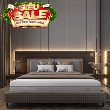 Nệm foam Comfy Lux 3.0 cao cấp tương thích toàn diện dày 25cm - Thumbnail