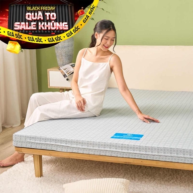 Nệm bông ép Wonjun Pure & Fresh dày 5/9cm gấp 3 - Thumbnail