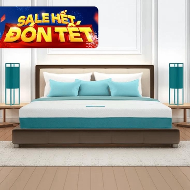 Nệm foam Nhật Bản Aeroflow Wave massage toàn diện dày 20cm - Thumbnail