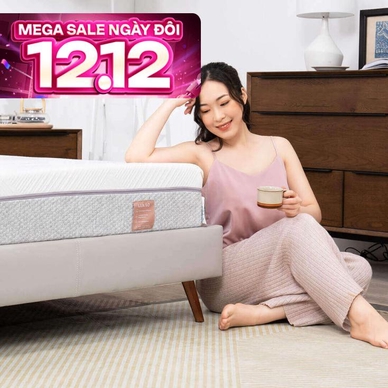 Nệm foam làm mát, kháng khuẩn nâng đỡ 5 vùng Comfy Lux 1.0 - Thumbnail