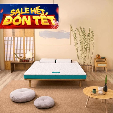 Nệm foam Nhật Bản Aeroflow Standard nâng đỡ cơ thể dày 12cm - Thumbnail