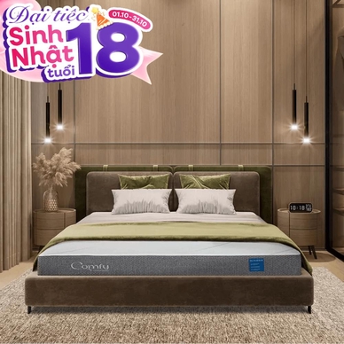 Nệm foam Comfy Cloud 2.0 siêu đàn hồi dày 15cm - Thumbnail