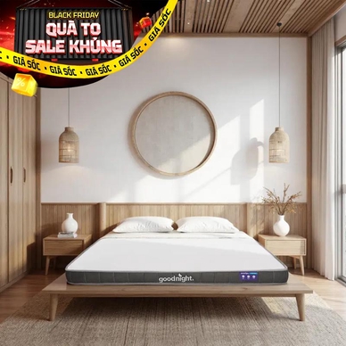 Nệm cao su đa tầng Goodnight Latex Hybrid (Rena) vững chắc, thông thoáng dày 10cm - Thumbnail