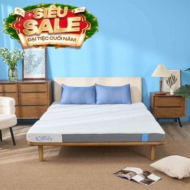 Nệm foam iComfy Fold 4.0 gấp 3 dày 12cm - Thumbnail