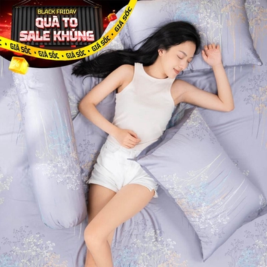 Bộ ga chun Lụa tencel cao cấp Amando Bliss 4 chi tiết mã TC003 - Thumbnail