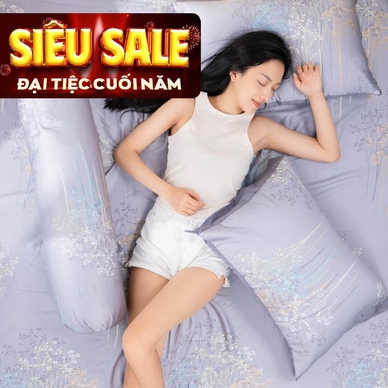 Bộ ga chun Lụa tencel cao cấp Amando Bliss 4 chi tiết mã TC003 - Thumbnail