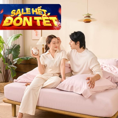 Bộ chăn ga Amando Love ấm áp, sang trọng - Thumbnail