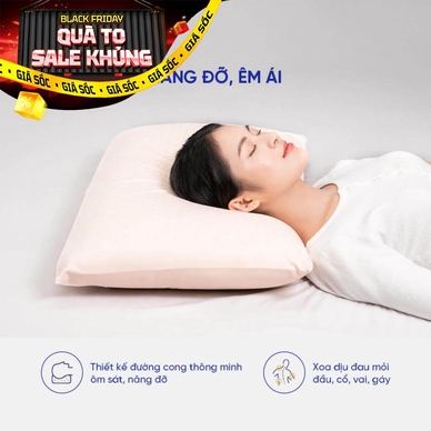 Gối Cao Su Liên Á Oval đàn hồi cao - Thumbnail