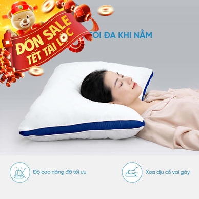 Gối lông vũ nhân tạo Doona Microfiber kháng khuẩn - Thumbnail