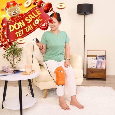 Iyashi Đai chườm thảo dược đầu gối - Thumbnail