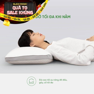 Gối cao su Gummi Standard 100% thiên nhiên thoáng khí - Thumbnail