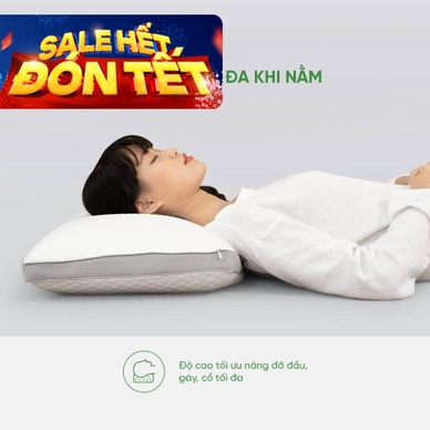 Gối cao su Gummi Standard 100% thiên nhiên thoáng khí - Thumbnail