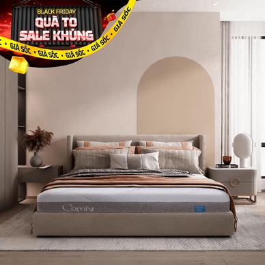 Nệm foam Comfy Cloud 3.0 cân bằng trọng lực dày 18cm - Thumbnail