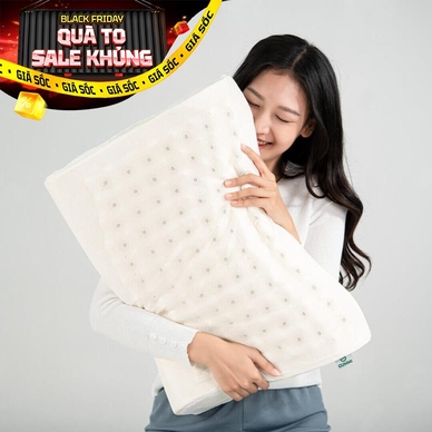 Gối cao su Gummi Oren 100% thiên nhiên massage cổ vai gáy - Thumbnail