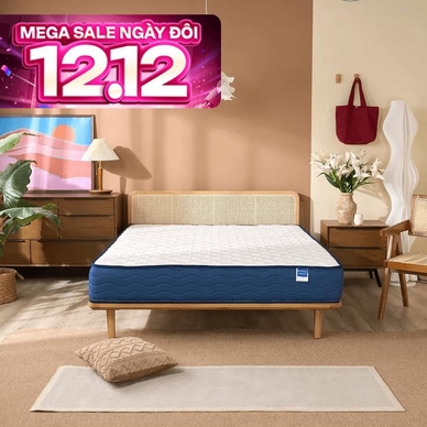 Nệm lò xo Dream Spring cách ly chuyển động dày 25cm (hàng xả) - Thumbnail