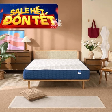 Nệm lò xo Dream Spring cách ly chuyển động dày 25cm (hàng xả) - Thumbnail