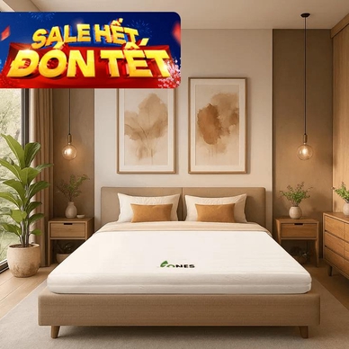 Nệm cao su Gummi 7zones nhập khẩu dày 12cm - Thumbnail