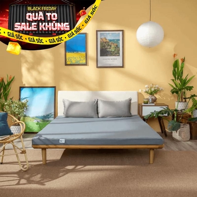 Nệm foam Goodnight Osaka massage lượn sóng dày 9cm - Thumbnail