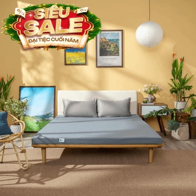 Nệm foam Goodnight Osaka massage lượn sóng dày 9cm - Thumbnail