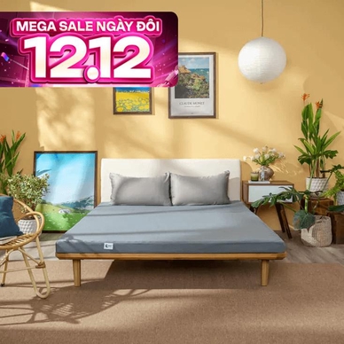 Nệm foam Goodnight Osaka massage lượn sóng dày 9cm - Thumbnail