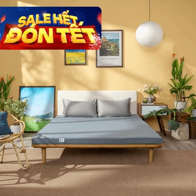 Nệm foam Goodnight Osaka massage lượn sóng dày 9cm - Thumbnail