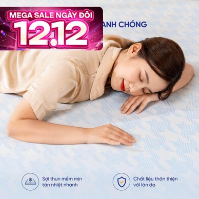 Chiếu điều hòa Doona Wave 5D làm mát, tản nhiệt - Thumbnail