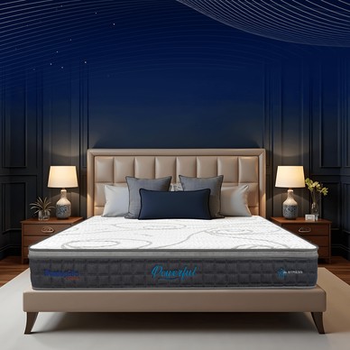 [Mới - Độc quyền] Nệm lò xo túi độc lập 3 vùng Dunlopillo de.Stress Powerful - Thumbnail