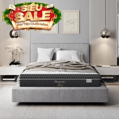 Nệm lò xo Amando Faro 5 vùng giảm đau lưng dày 35cm - Thumbnail