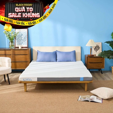 Nệm foam iComfy Fold 3.0 gấp 3 dày 10cm - Thumbnail