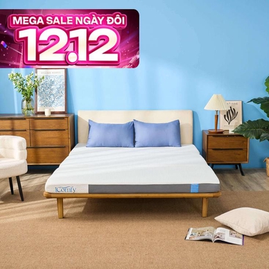 Nệm foam iComfy Fold 3.0 gấp 3 dày 10cm - Thumbnail