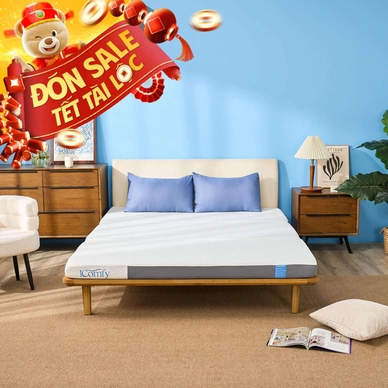 Nệm foam iComfy Fold 3.0 gấp 3 dày 10cm - Thumbnail