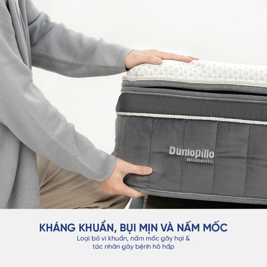 Nệm lò xo Dunlopillo Cambridge Luxe dày 34cm - Ảnh 11