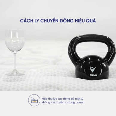 Nệm lò xo Dunlopillo Cambridge Luxe dày 34cm - Ảnh 7