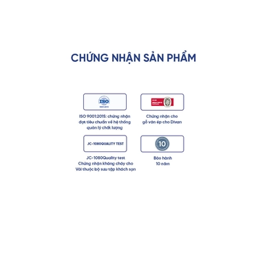 Nệm lò xo Dunlopillo Cambridge Luxe dày 34cm - Ảnh 13