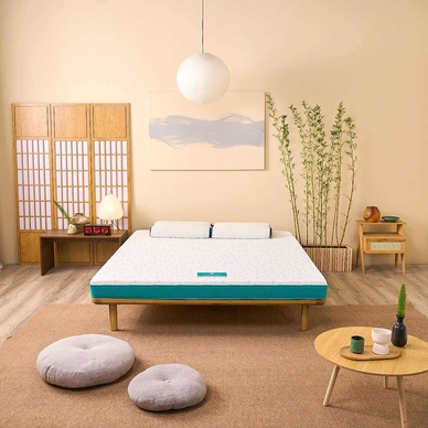 Nệm foam Nhật Bản Aeroflow Standard nâng đỡ cơ thể dày 12cm - Ảnh 3