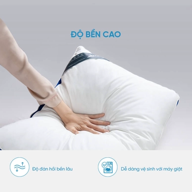 Gối lông vũ nhân tạo Doona Microfiber kháng khuẩn - Ảnh 6