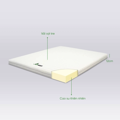 Nệm cao su Gummi 7zones nhập khẩu dày 12cm - Ảnh 11
