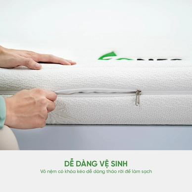 Nệm cao su Gummi 7zones nhập khẩu dày 12cm - Ảnh 10
