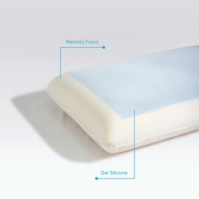 Gối memory foam Doona L'amore cool gel mát lạnh - Ảnh 5