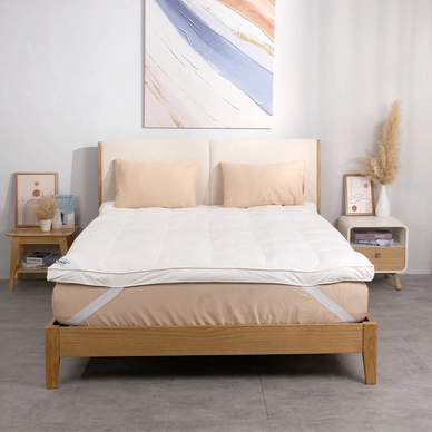 Topper lông vũ nhân tạo Doona Microfiber êm ái - Ảnh 2