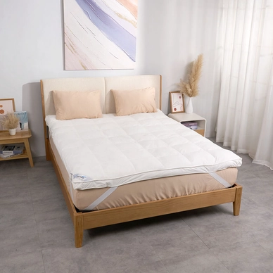 Topper lông vũ nhân tạo Doona Microfiber êm ái - Ảnh 3