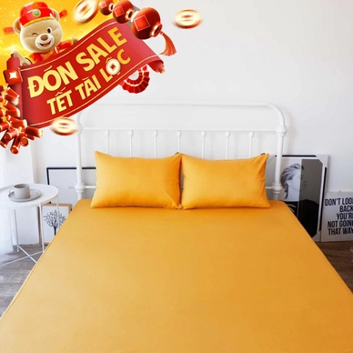 Ga chun trơn AMD Dream cotton lụa (nhiều màu) - Ảnh 2