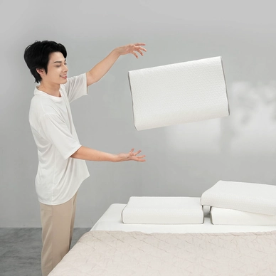 Gối cao su Gummi Contour Massage 100% thiên nhiên công thái học - Ảnh 10