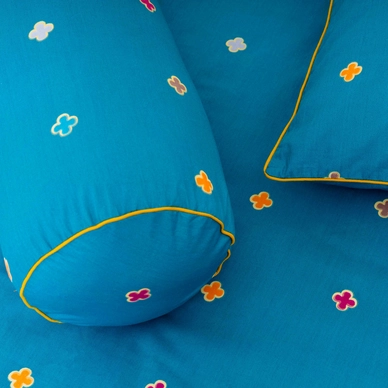 Bộ chăn ga phủ cotton Amando Dream 5 chi tiết - Ảnh 24