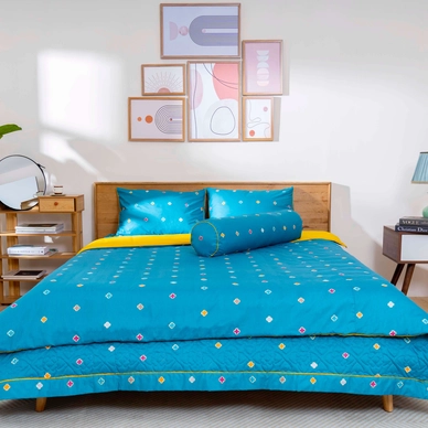 Bộ chăn ga phủ cotton Amando Dream 5 chi tiết - Ảnh 23